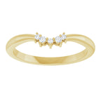 Accented Engagement Ring or Band