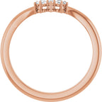 Accented Engagement Ring or Band