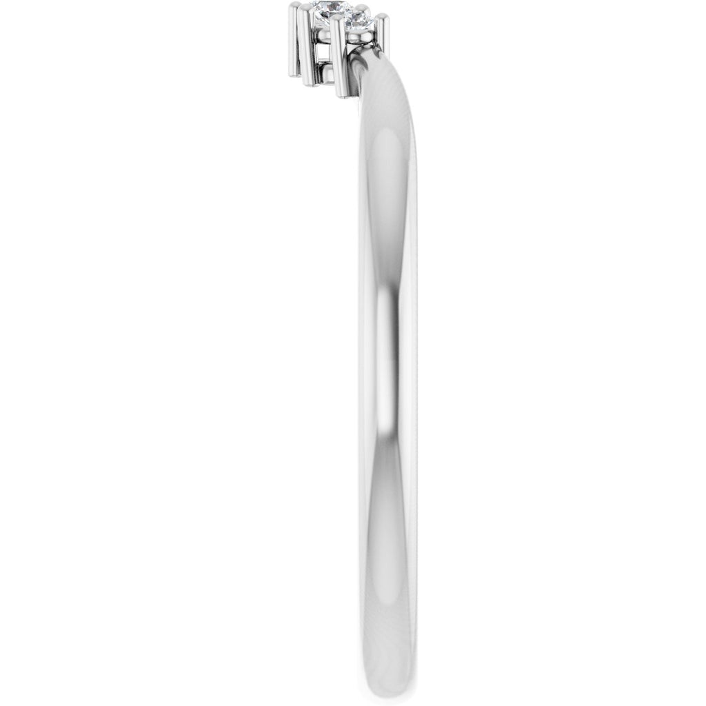 Accented Engagement Ring or Band