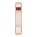 Beveled-Edge Comfort-Fit Flat Band