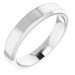 Beveled-Edge Comfort-Fit Flat Band