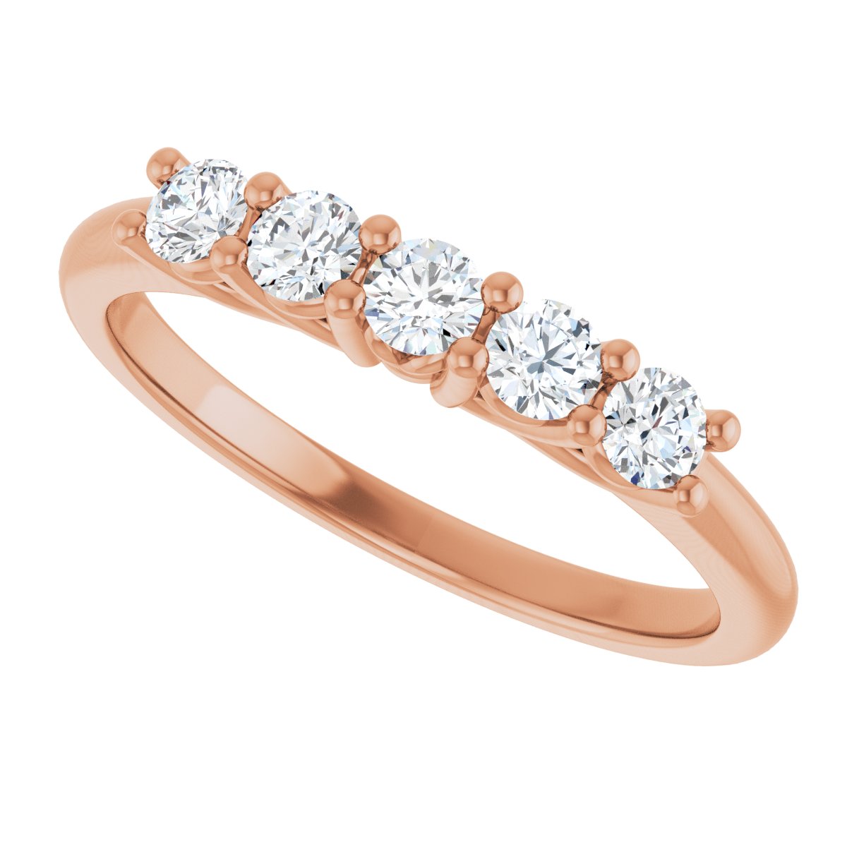 Five-Stone Anniversary Band