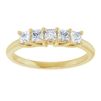Five-Stone Anniversary Band