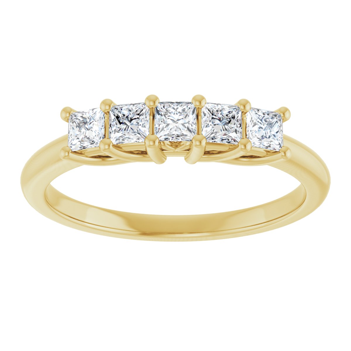 Five-Stone Anniversary Band