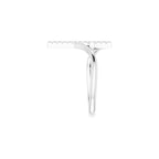 Accented Cross Bypass Ring