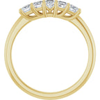 Five-Stone Anniversary Band