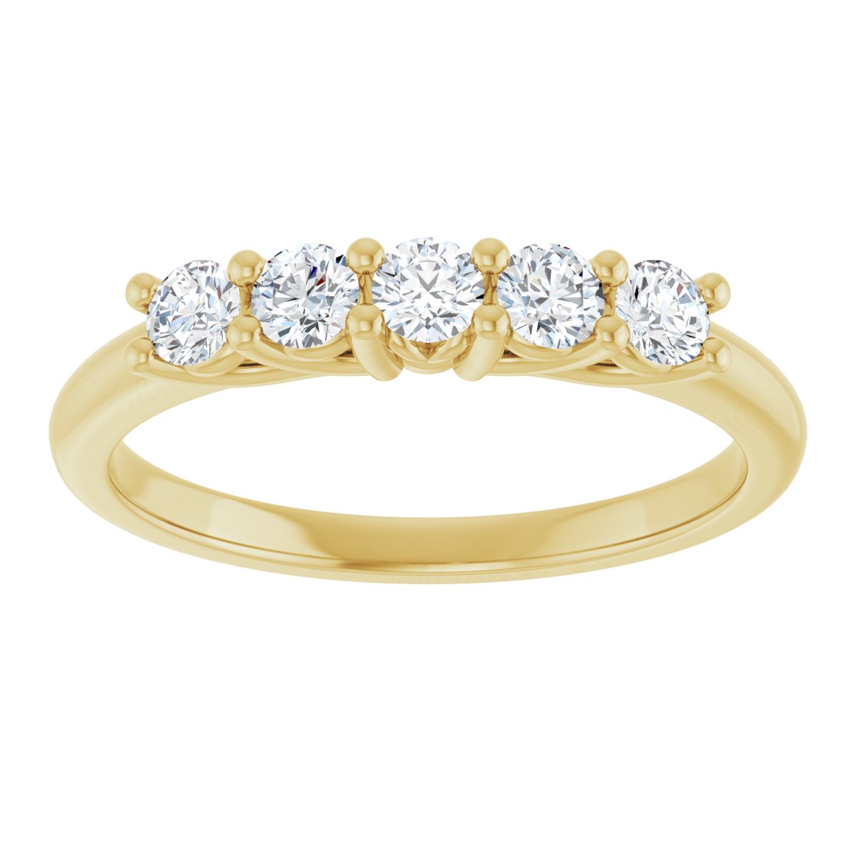 Five-Stone Anniversary Band