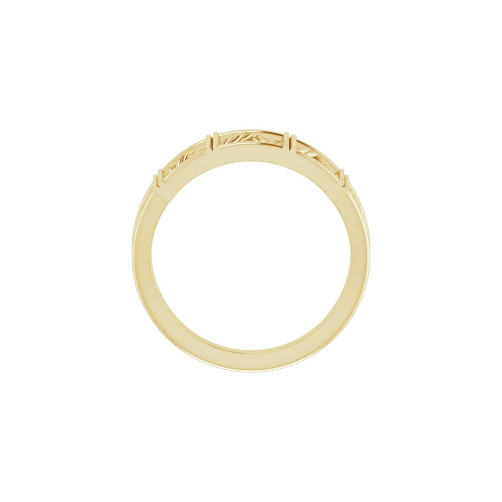 Stackable Lattice Ring