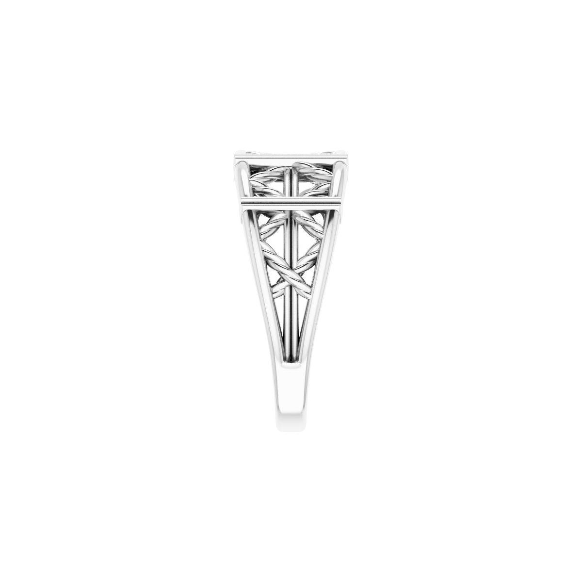 Stackable Lattice Ring