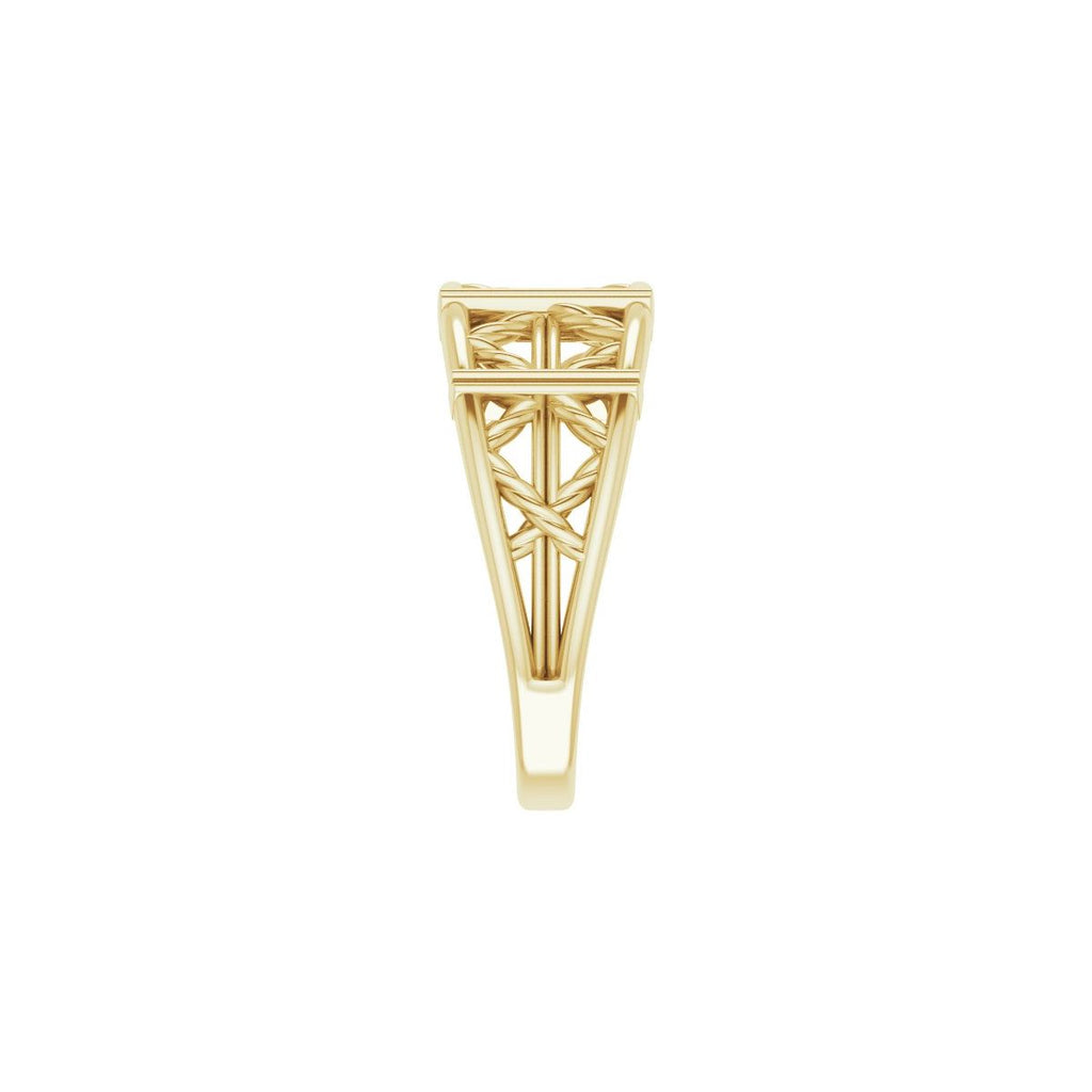 Stackable Lattice Ring