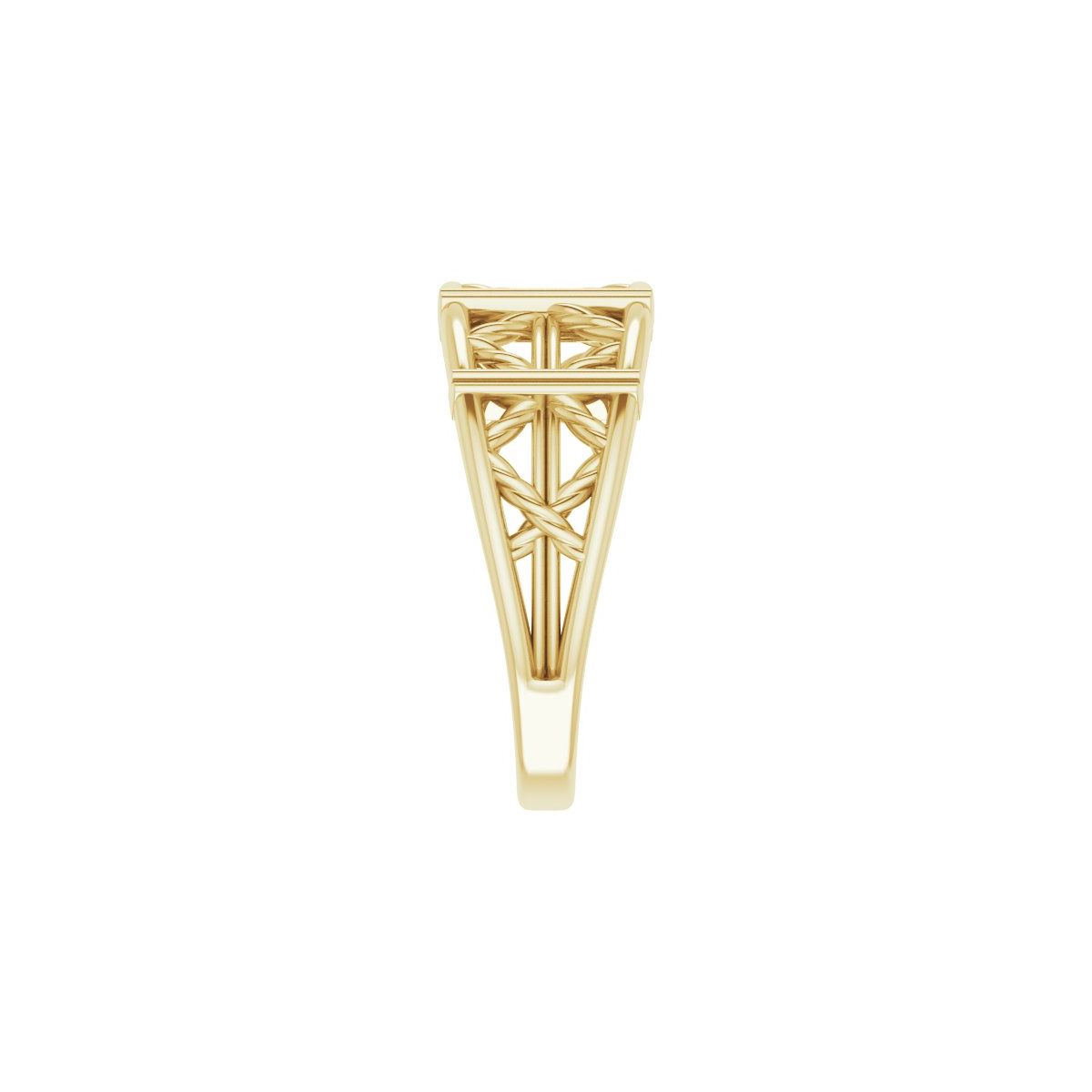 Stackable Lattice Ring