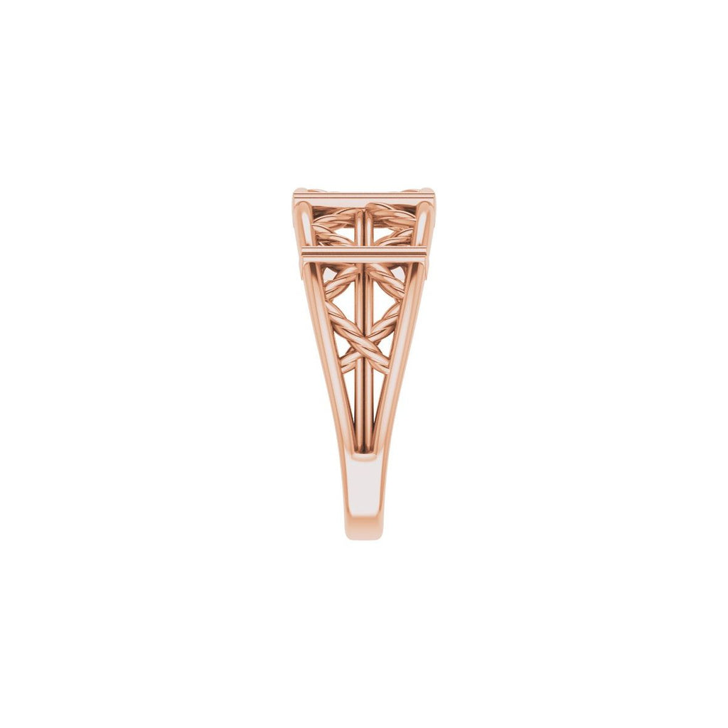 Stackable Lattice Ring