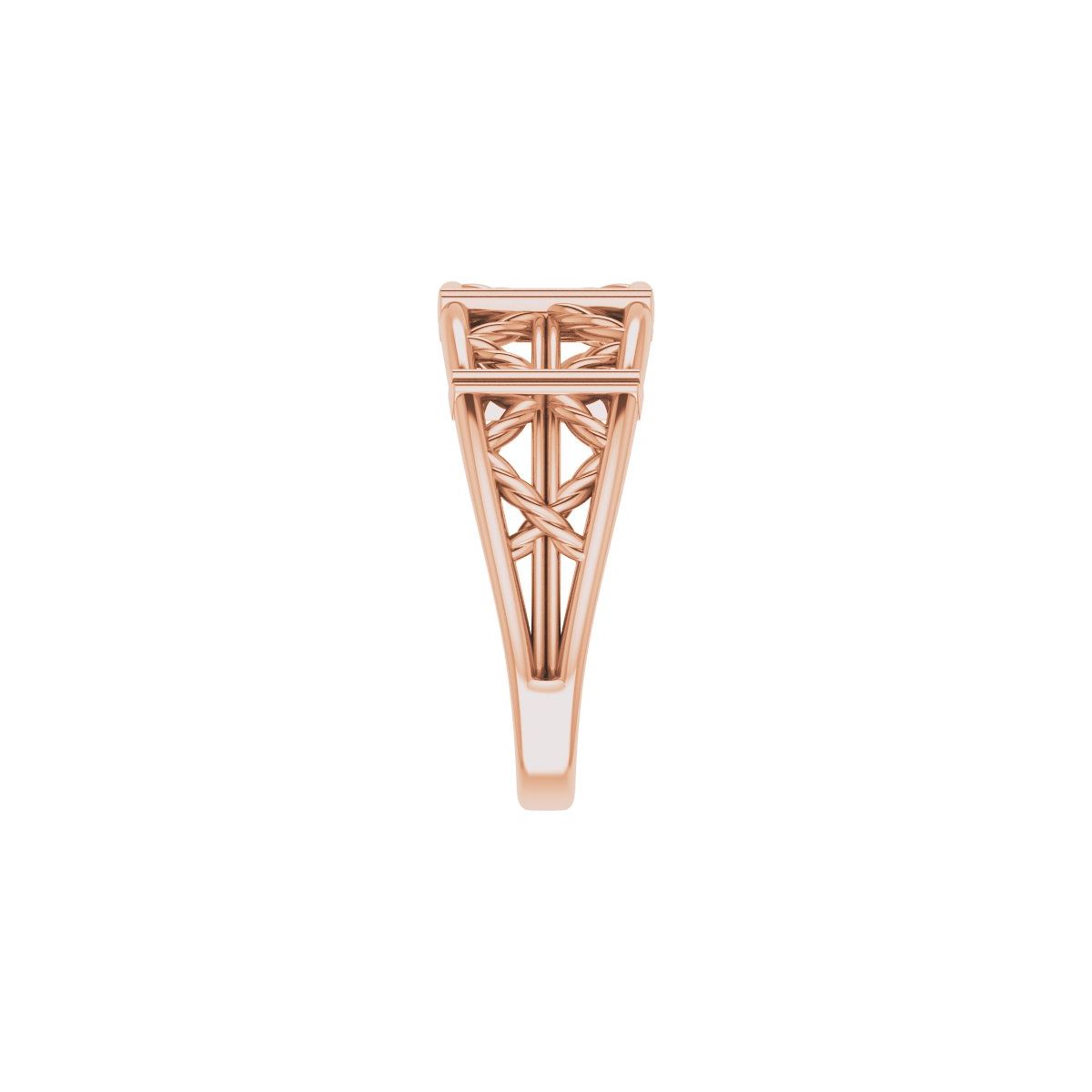 Stackable Lattice Ring