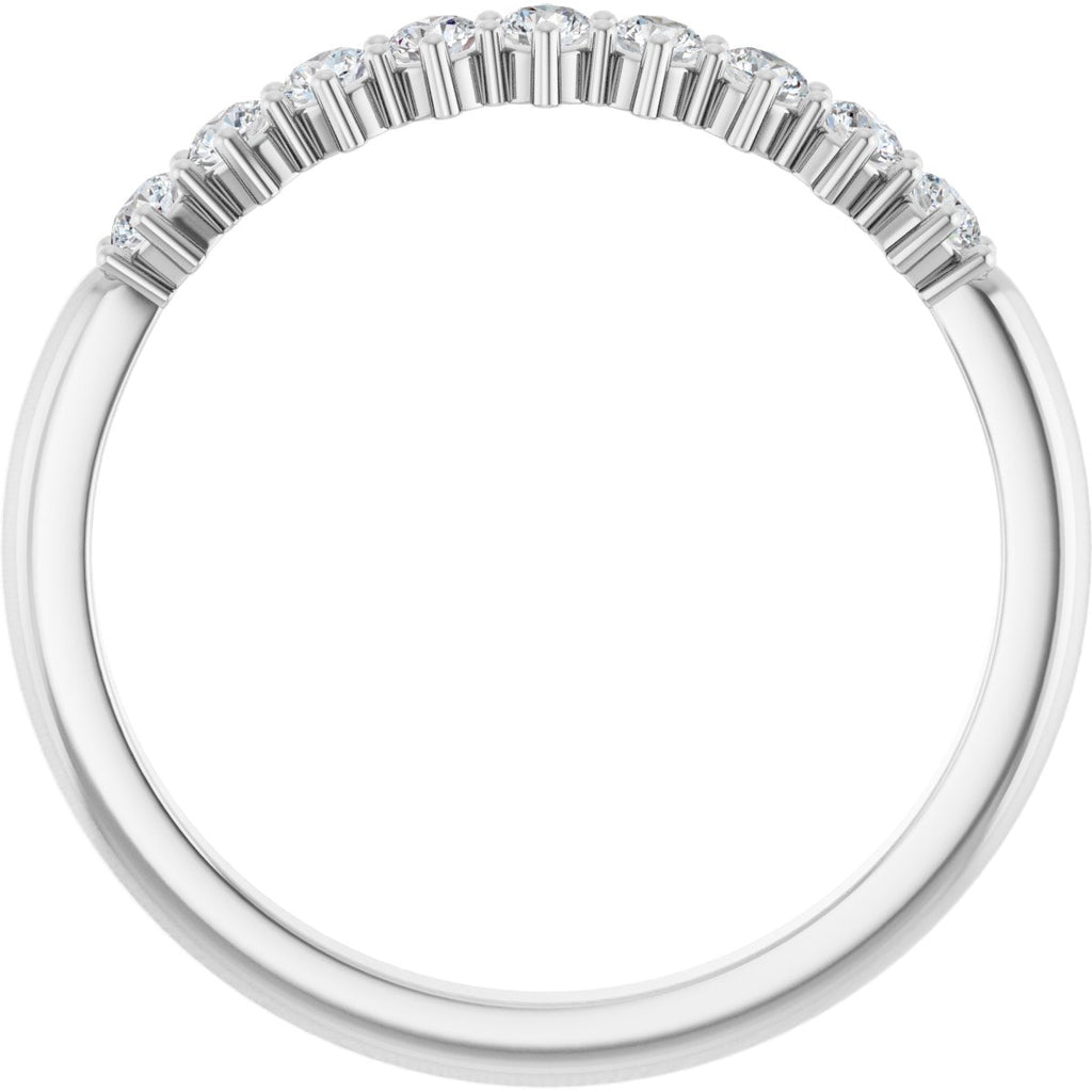 Nine-Stone Anniversary Band