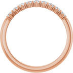 Nine-Stone Anniversary Band