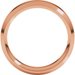 Beveled-Edge Comfort-Fit Flat Band