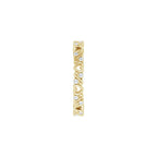 Sculptural Heart Eternity Band