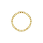 Sculptural Heart Eternity Band