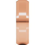 Beveled-Edge Comfort-Fit Flat Band