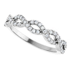 French-Set Infinity-Inspired Anniversary Band