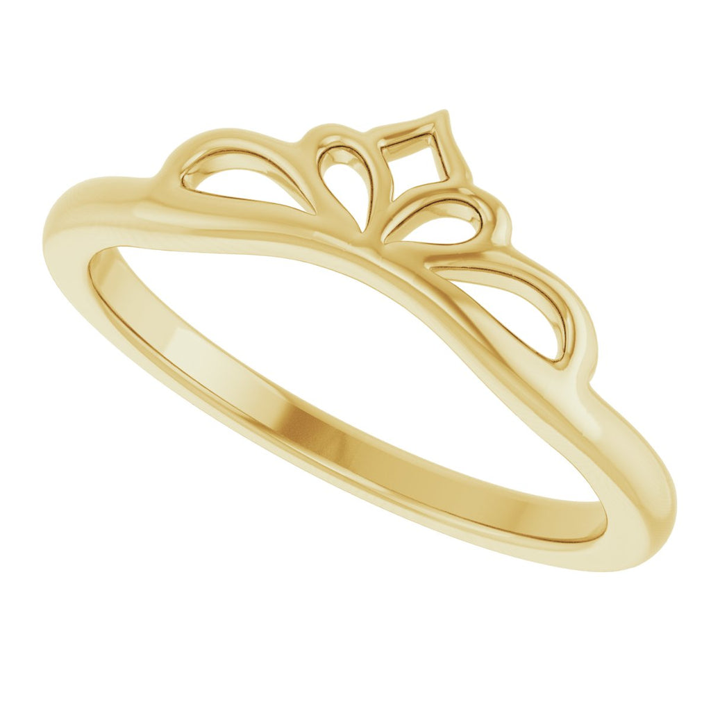 Stackable Crown Ring