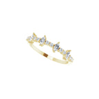 Accented Anniversary Band