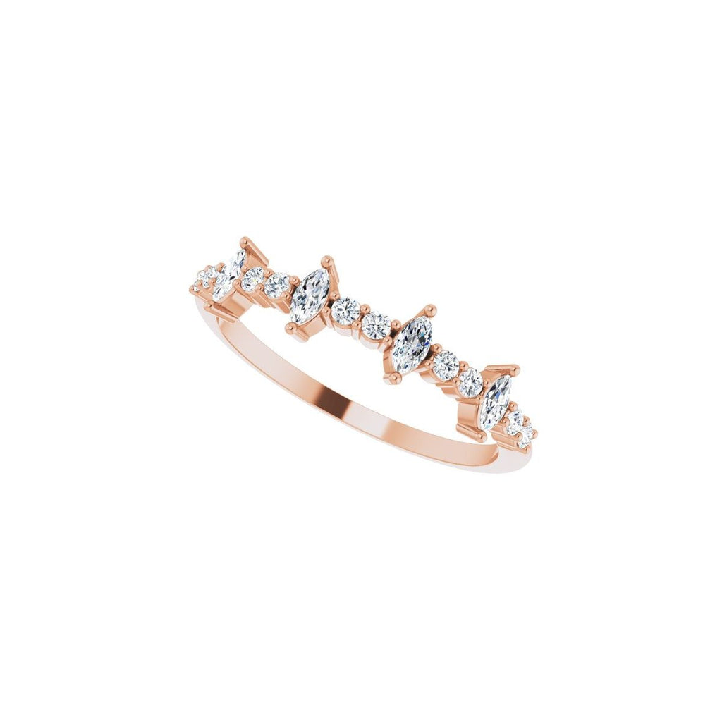 Accented Anniversary Band
