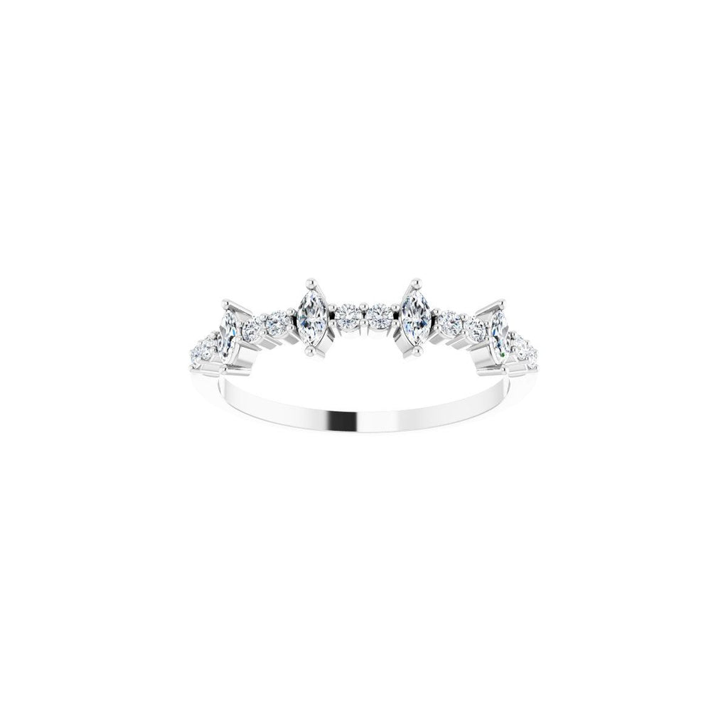 Accented Anniversary Band