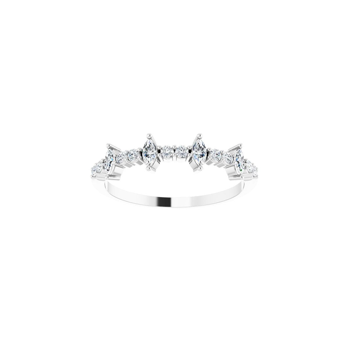 Accented Anniversary Band