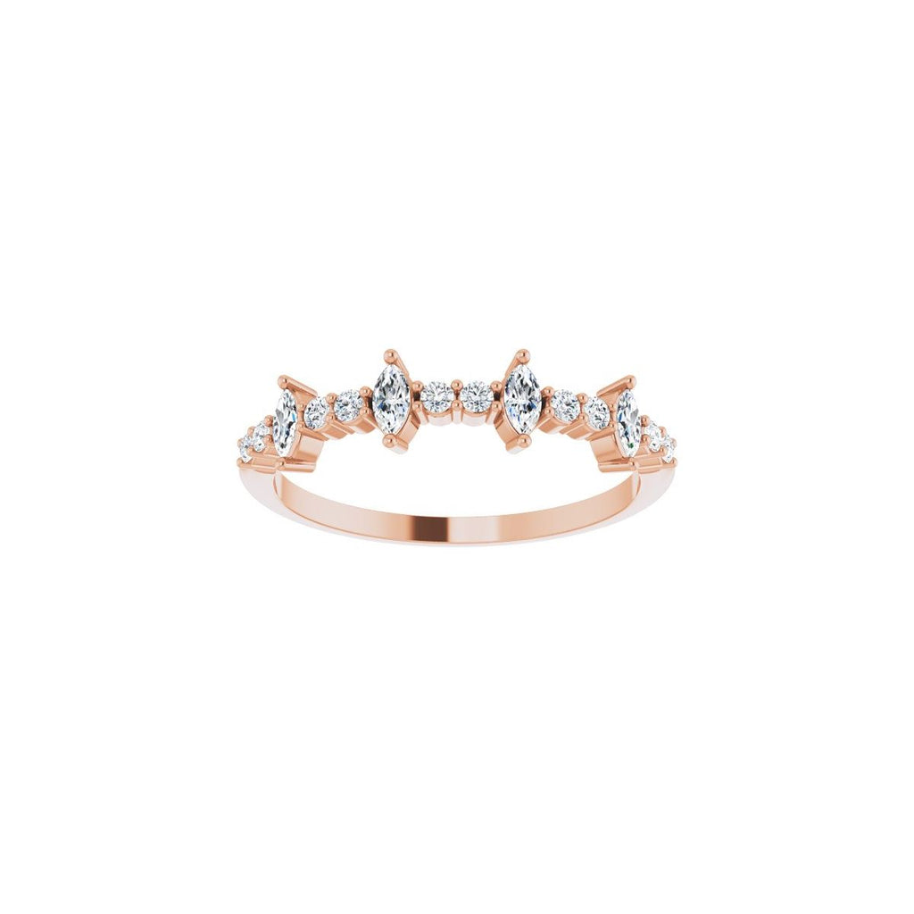 Accented Anniversary Band