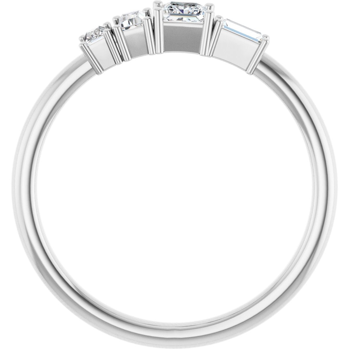 Stackable Geometric Ring