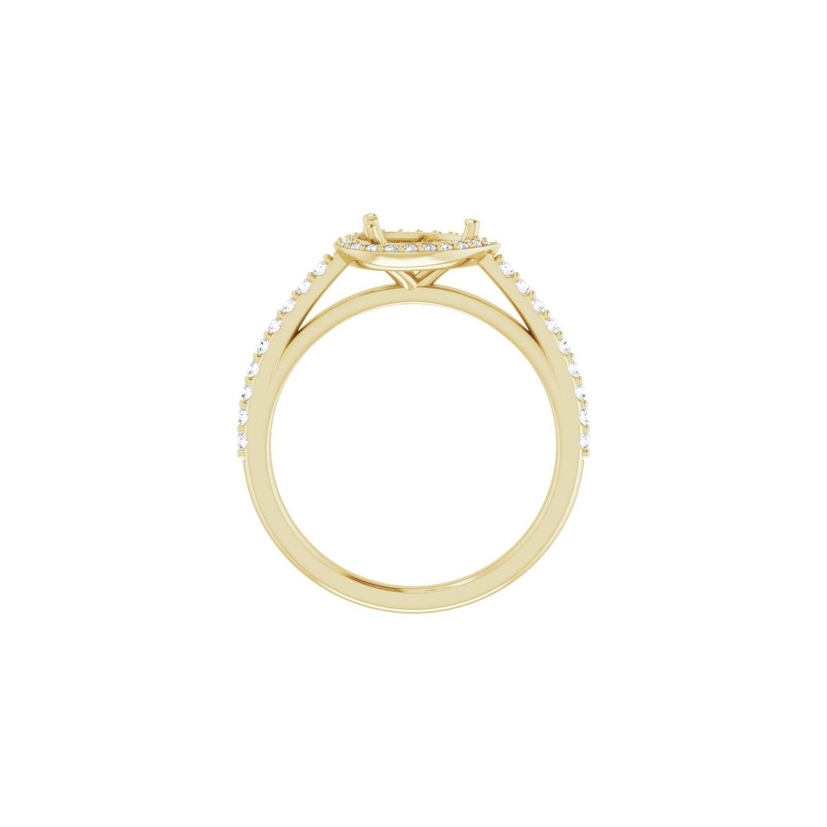 Halo-Style Engagement Ring