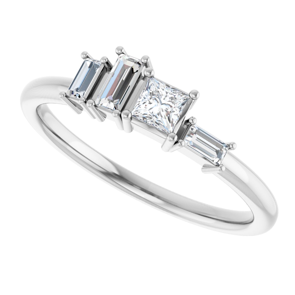 Stackable Geometric Ring