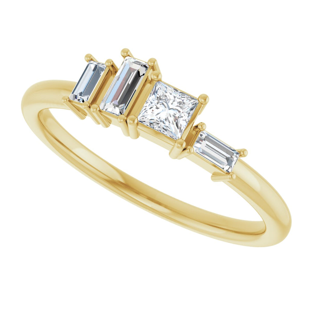 Stackable Geometric Ring