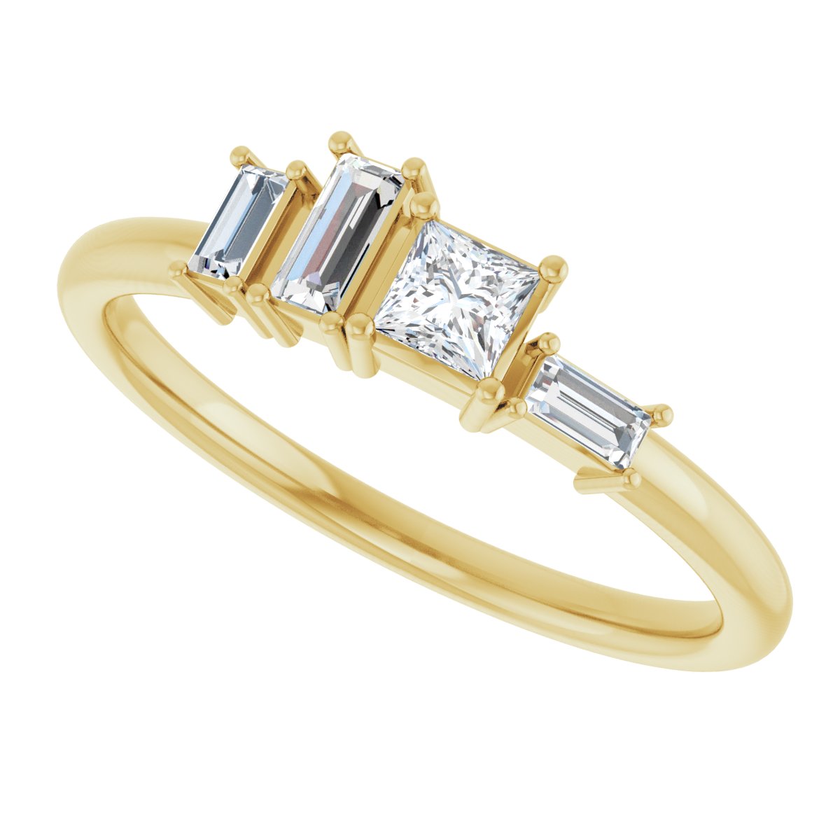 Stackable Geometric Ring