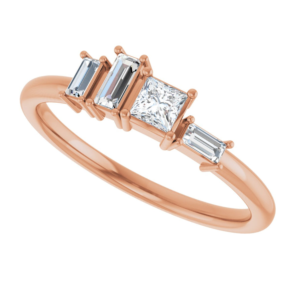 Stackable Geometric Ring
