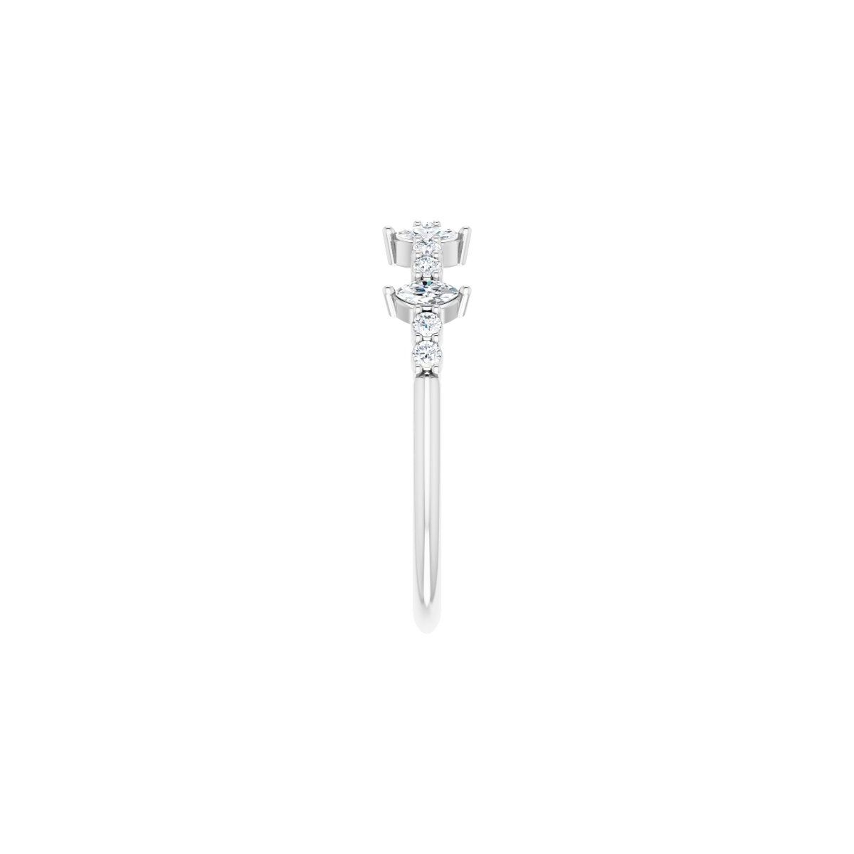 Accented Anniversary Band