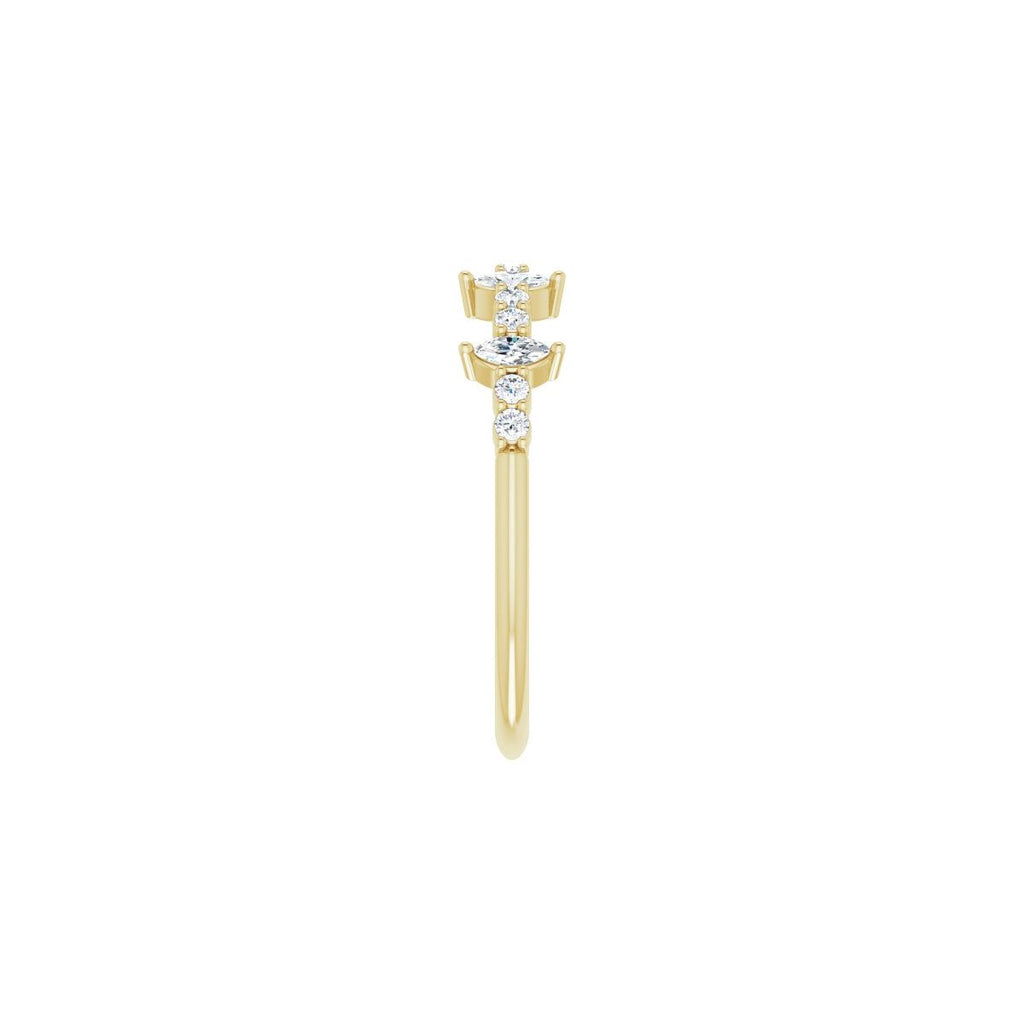 Accented Anniversary Band