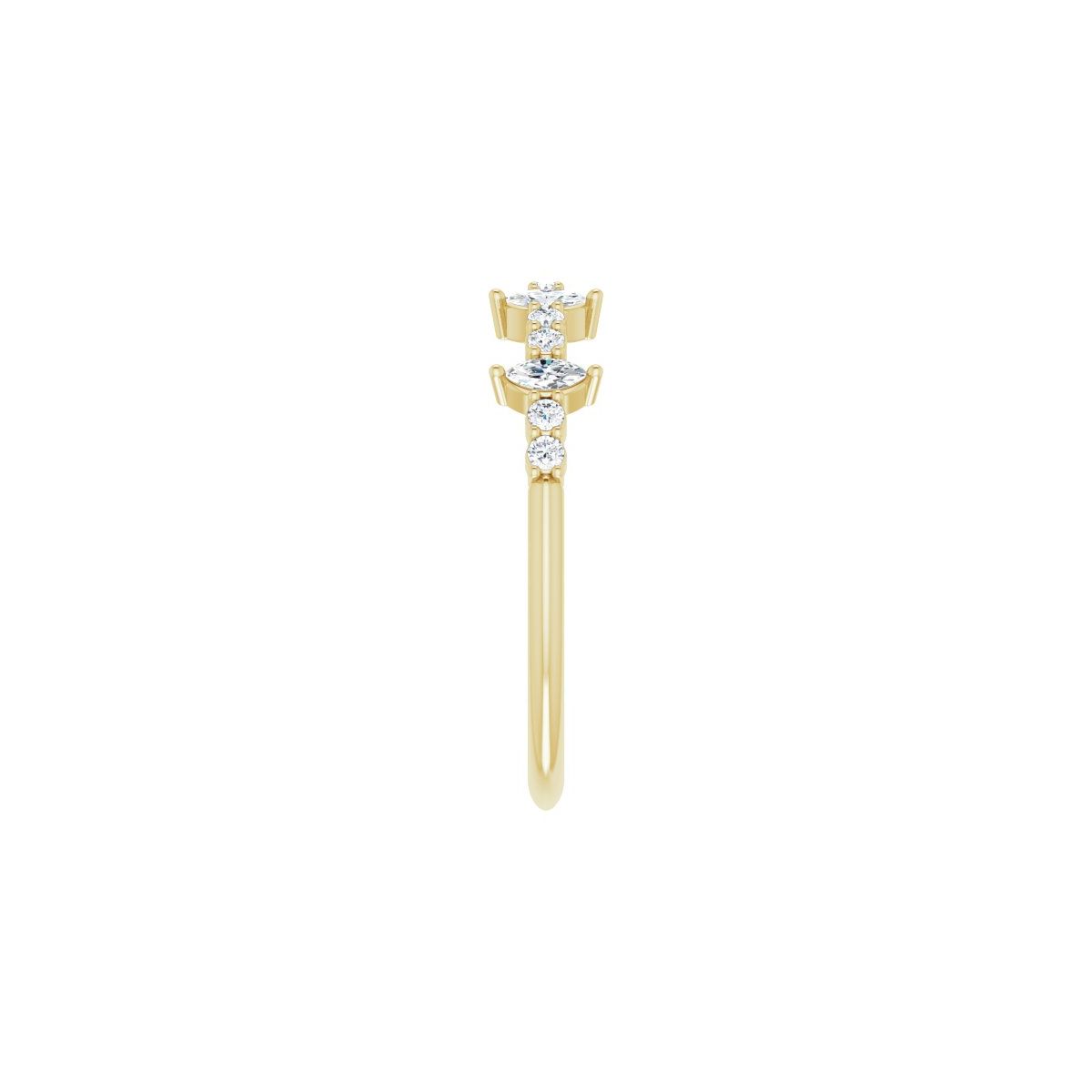 Accented Anniversary Band