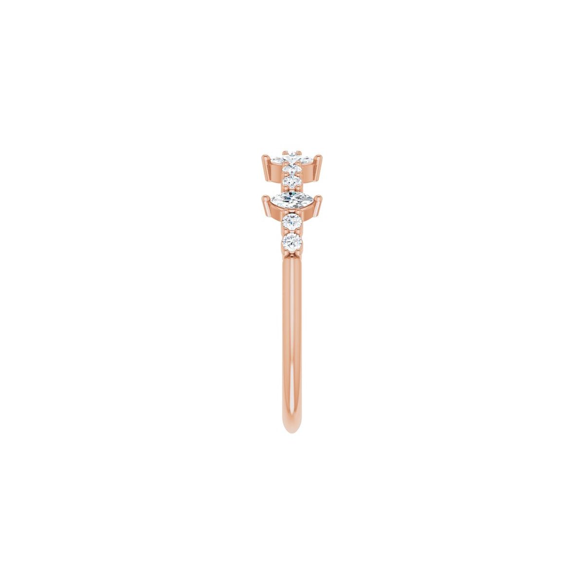 Accented Anniversary Band