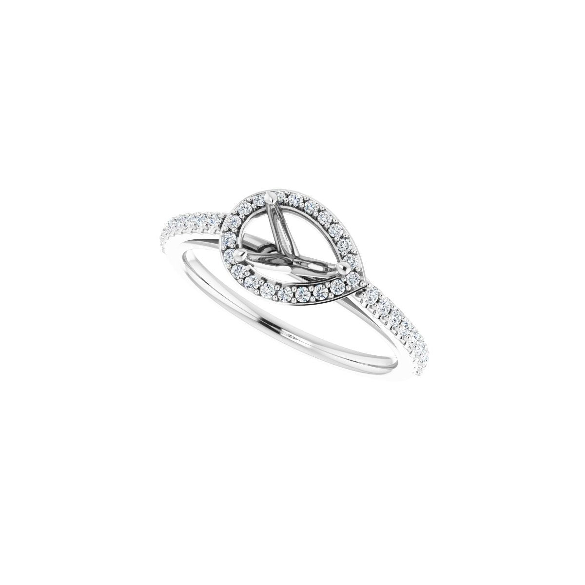 Halo-Style Engagement Ring