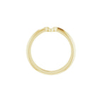 Accented Art Deco Engagement Ring or Band