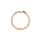 Accented Art Deco Engagement Ring or Band