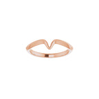 Accented Art Deco Engagement Ring or Band