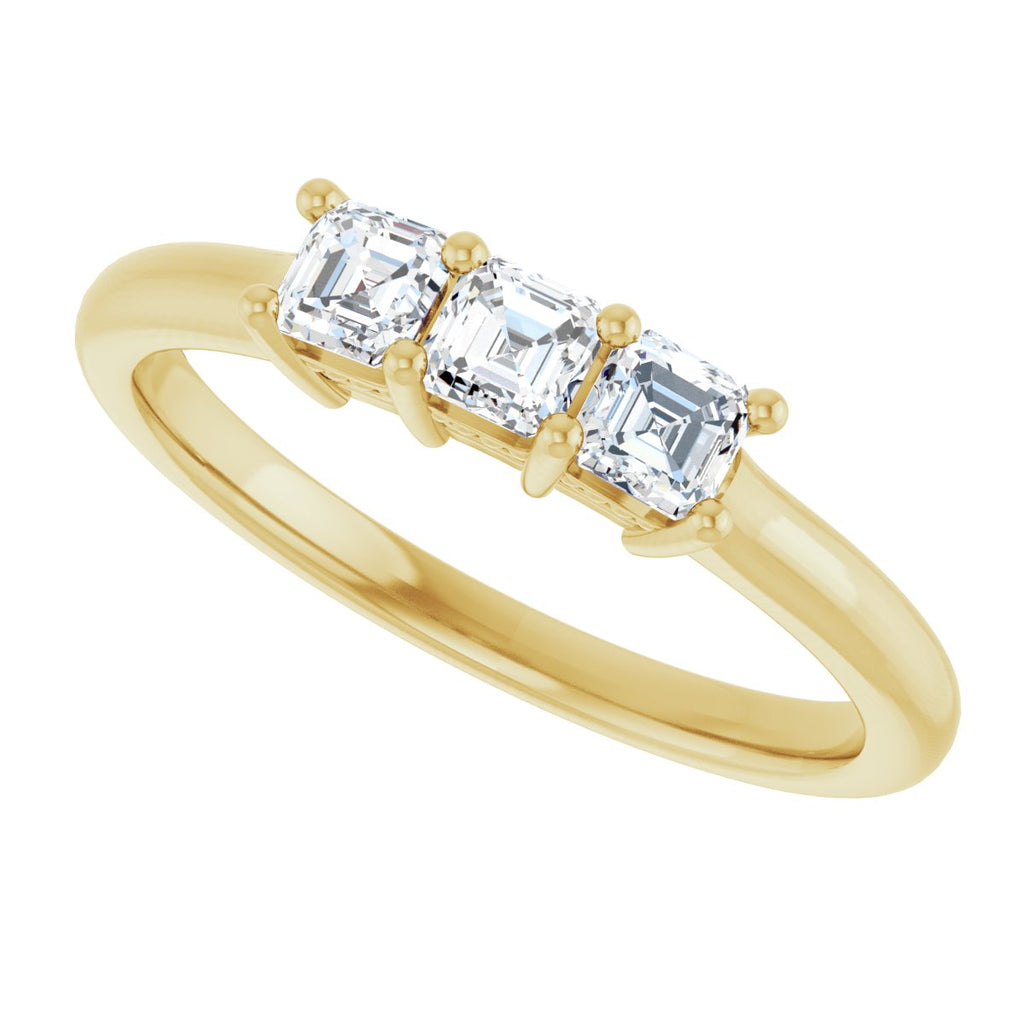Three-Stone Anniversary Band