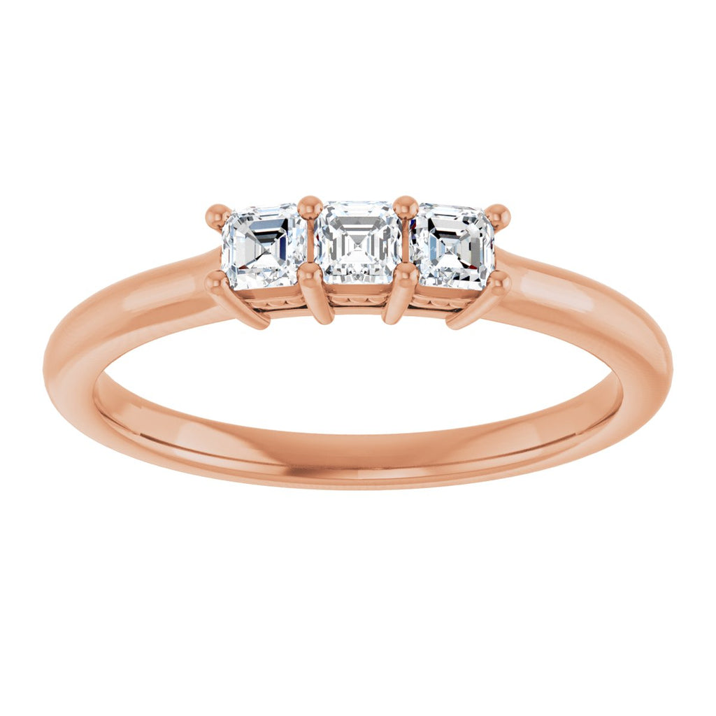 Three-Stone Anniversary Band