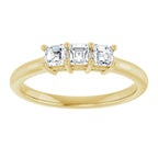 Three-Stone Anniversary Band