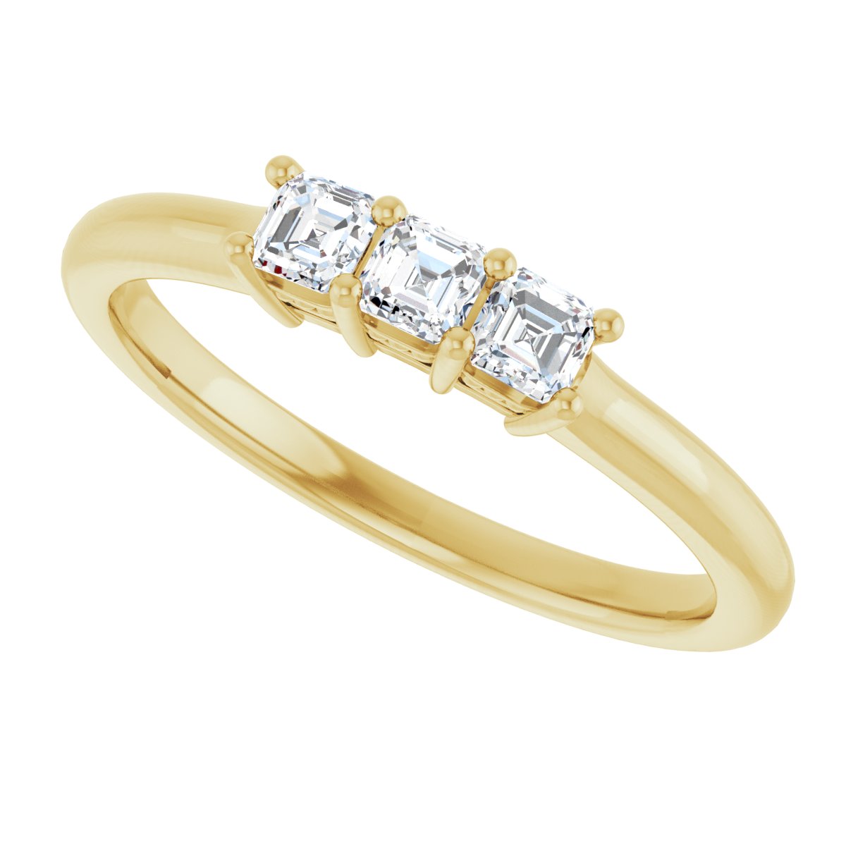 Three-Stone Anniversary Band