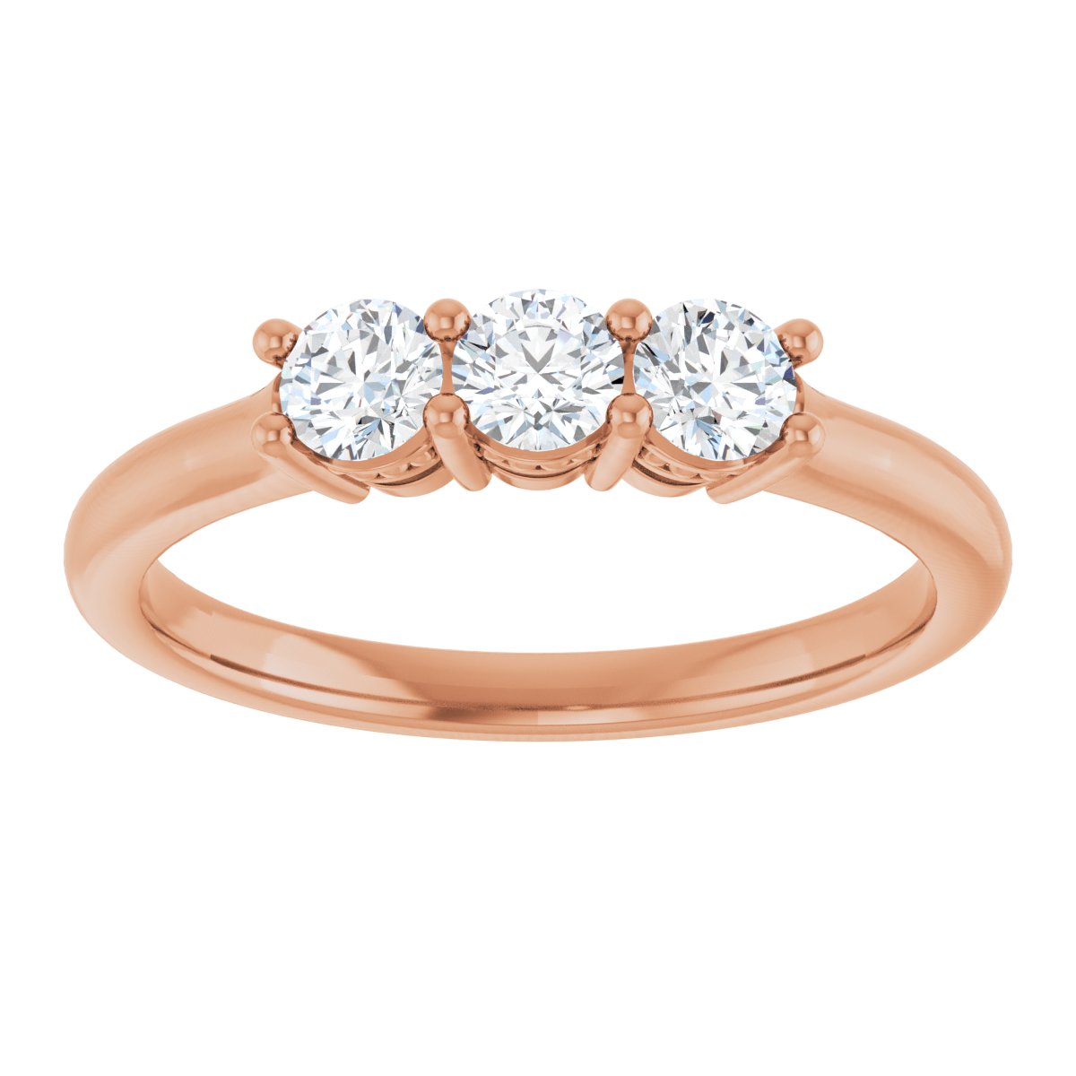 Three-Stone Anniversary Band