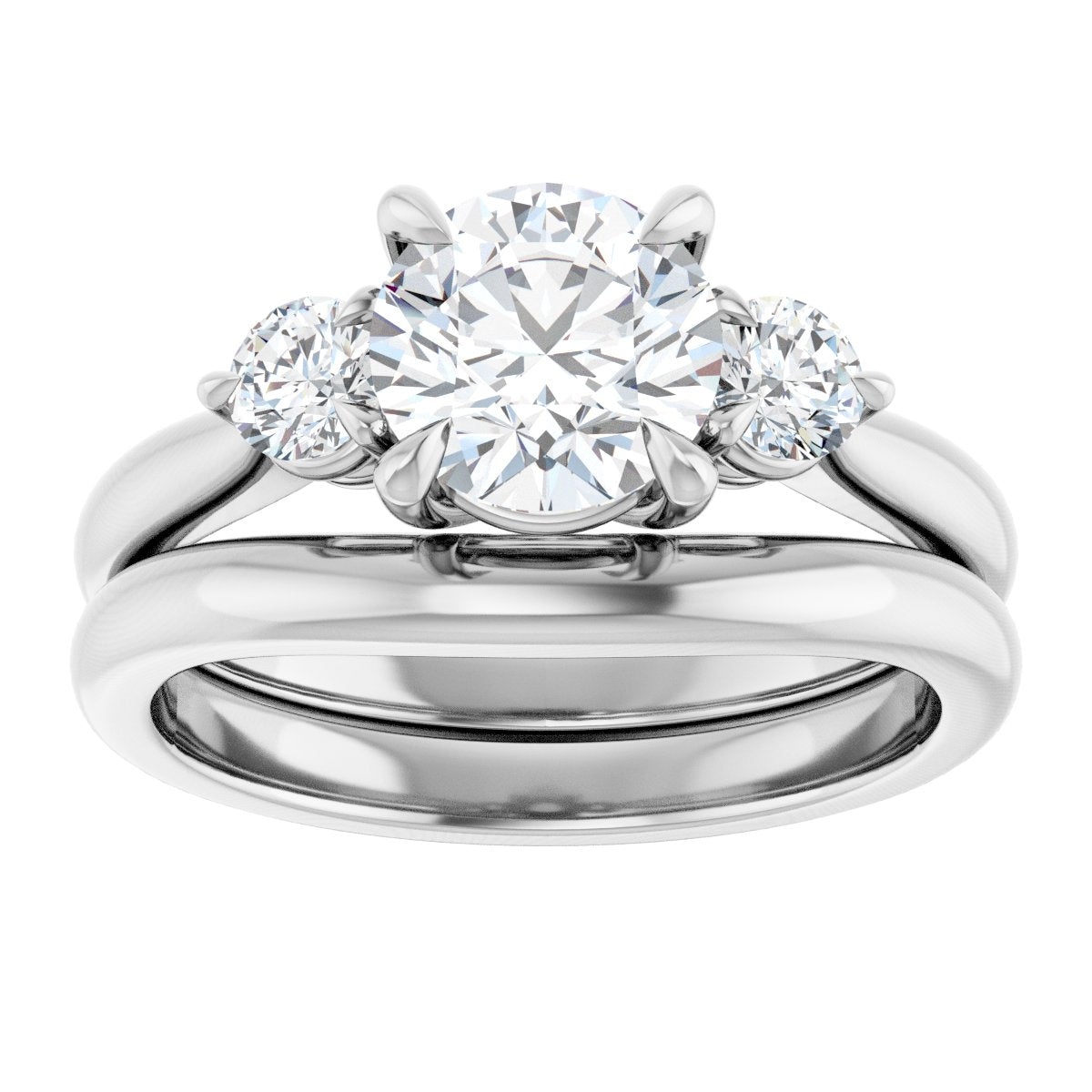 Three-Stone Engagement Ring